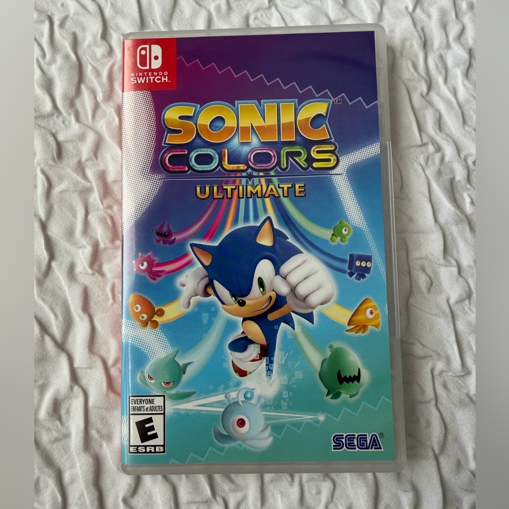 Nintendo Switch Sonic Colors Ultimate Game